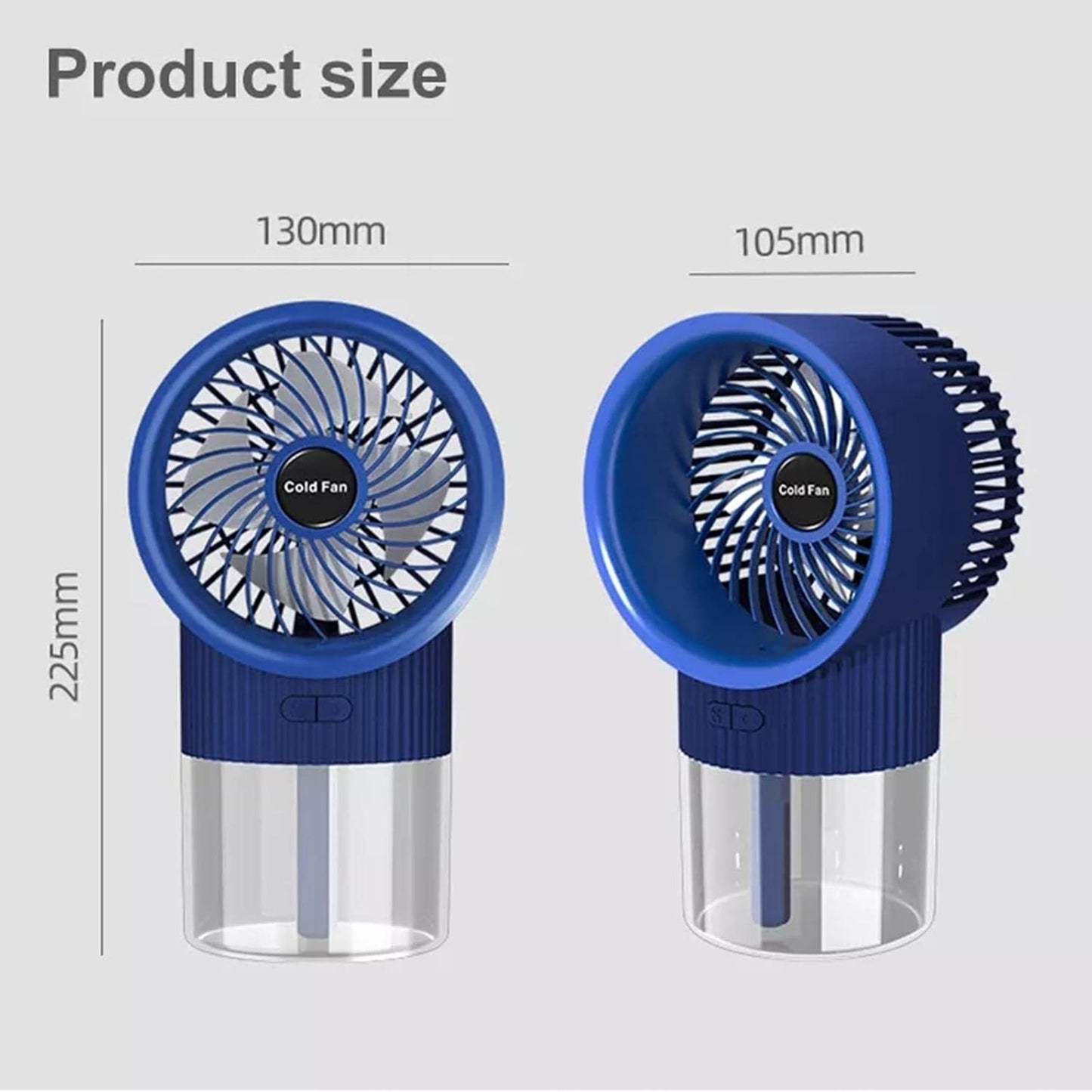 Ice Mist Air Conditioner Fan