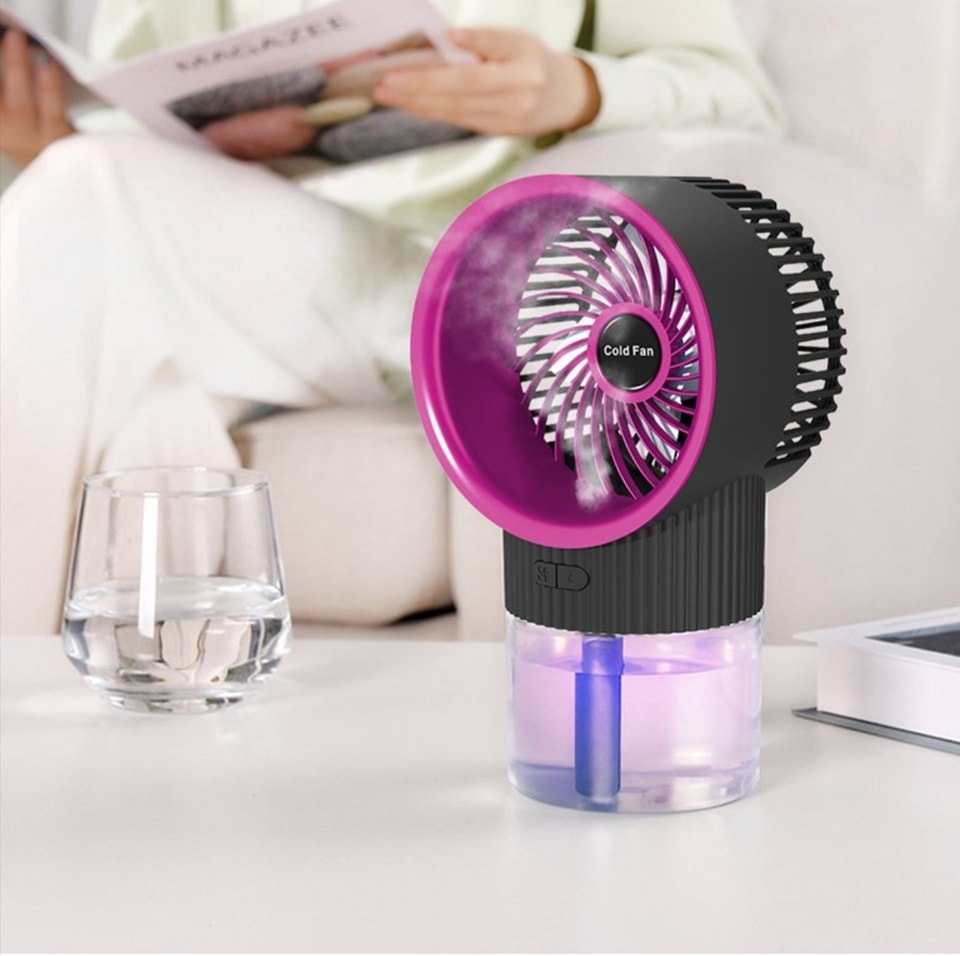 Ice Mist Air Conditioner Fan