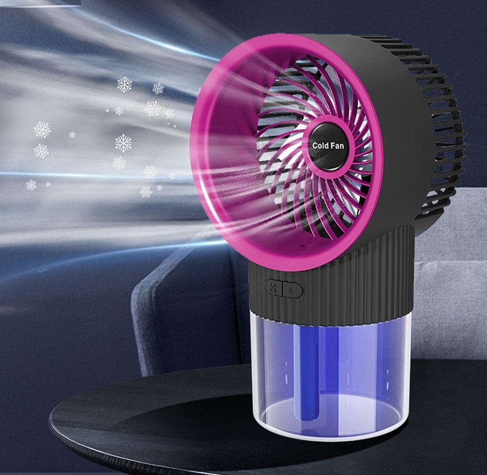 Ice Mist Air Conditioner Fan