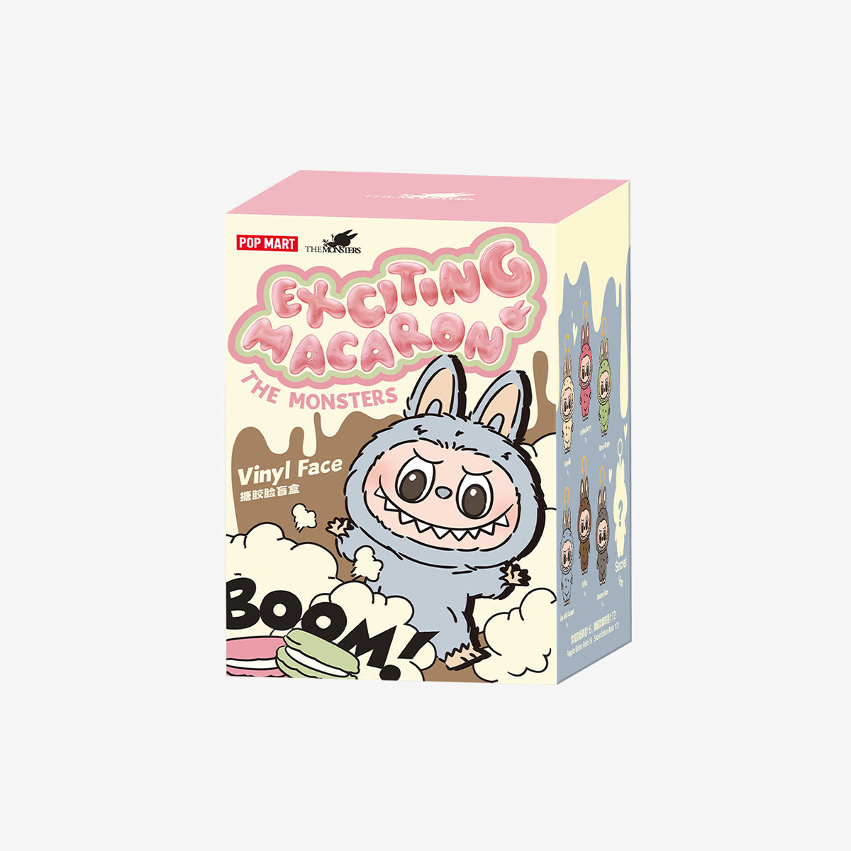 Exciting Macaron Vinyl Face Blind Box Pop Mart Labubu