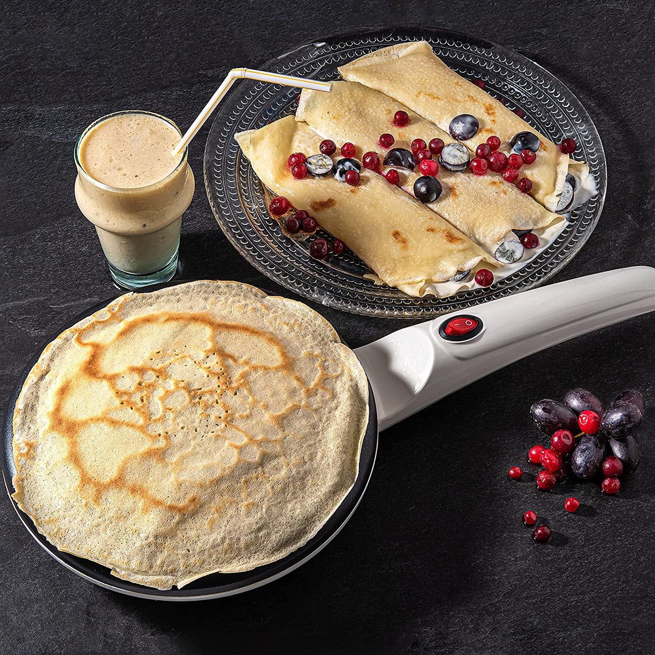 Electric crepe maker