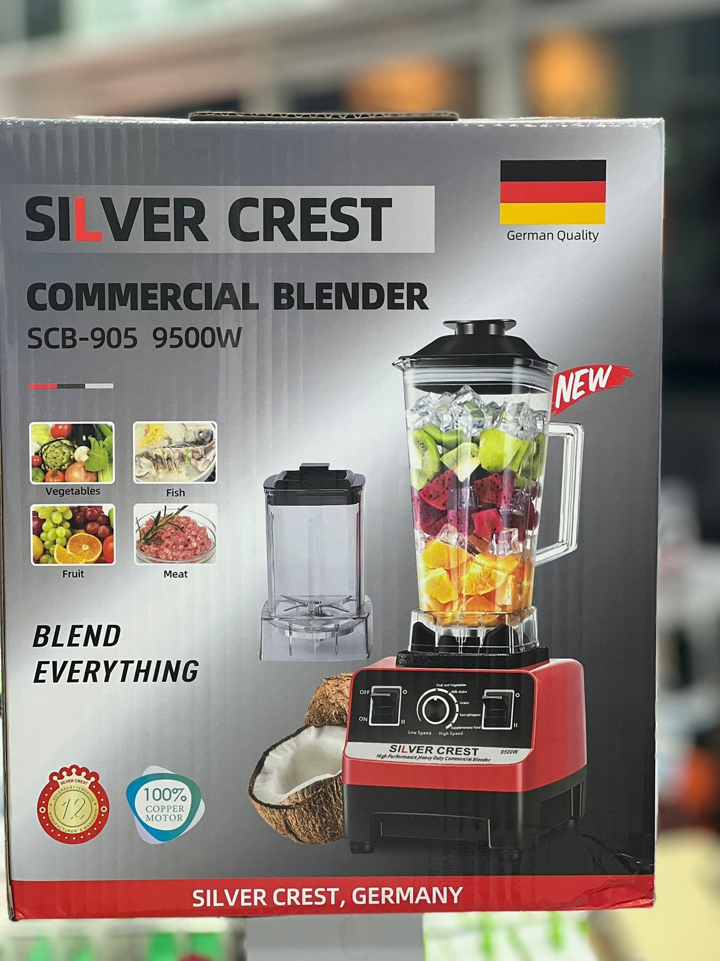 Silvercrest Commercial 950W Blender