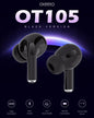 Black wireless earbuds oteeto OT105