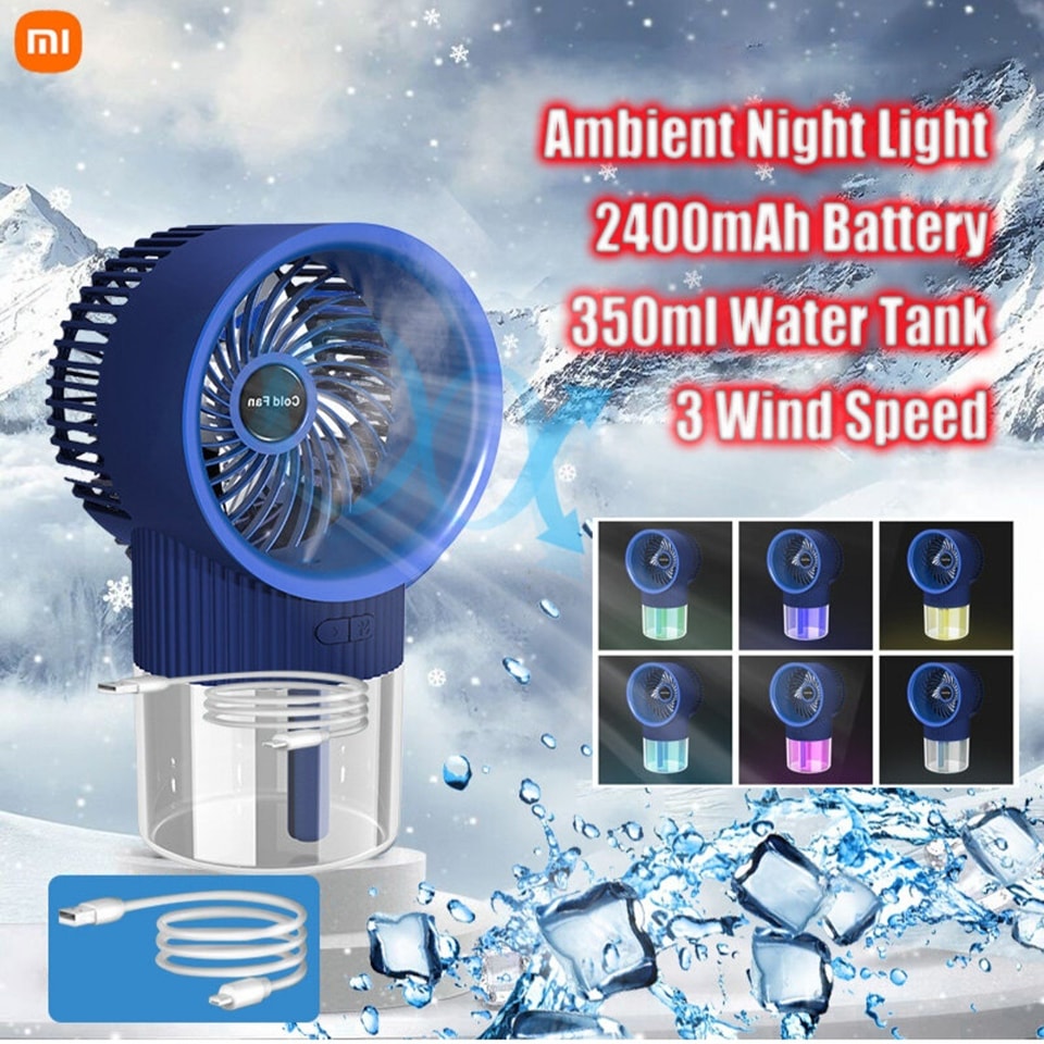 Ice Mist Air Conditioner Fan
