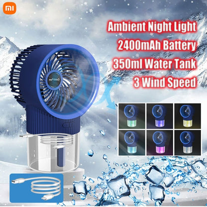 Ice Mist Air Conditioner Fan