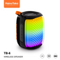 TB-6 Portable Wireless Bluetooth Speaker with RGB Lighting