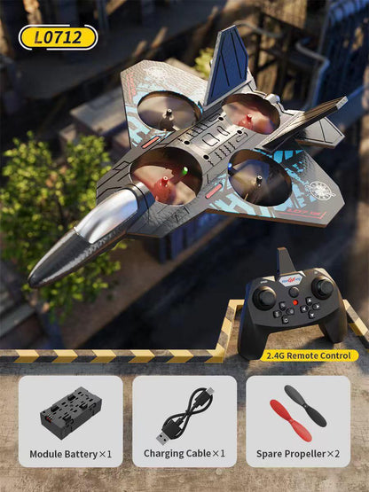 4DRC Remote Control 360° Flip Fighter Jet Toys