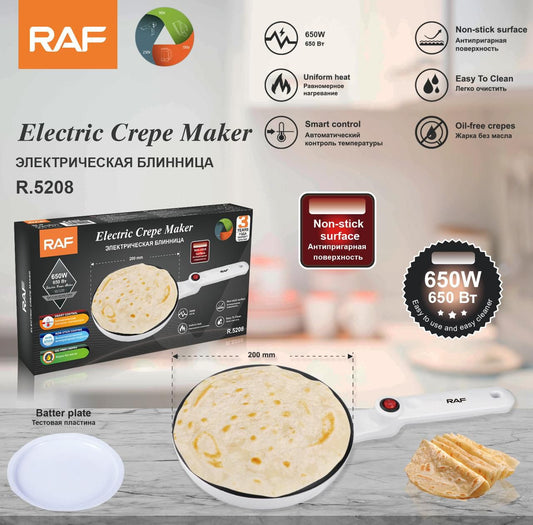 Electric crepe maker